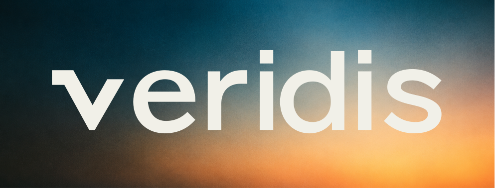 Sunset banner, a rectangle veridis sticker