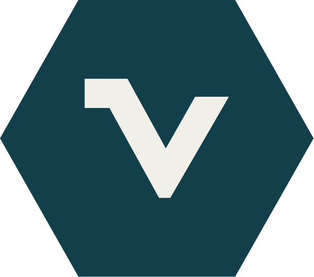 Petrol hex, a hexagon veridis sticker