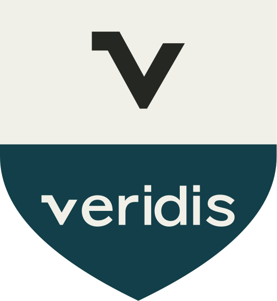 Earth and sky, a shield veridis sticker